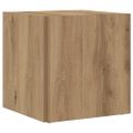 vidaXL Príručný stolík dub artisan 33x33x34 cm kompozitné drevo