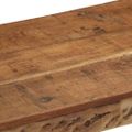 vidaXL lavička Prírodná 110 x 35 x 46 cm Zrecyklované staré drevo