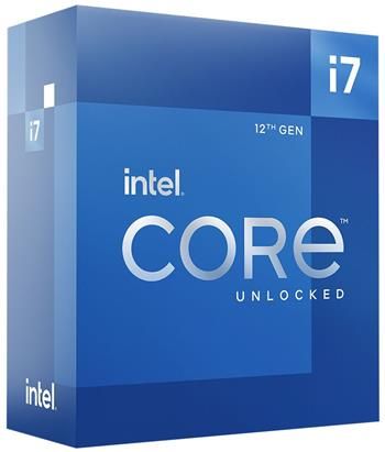 Intel/Core i7-12700K/12-Core/3,6GHz/LGA1700 Procesor, 12 jader, 20 vláken, max. 5,0GHz, 25MB, LGA1700, 125W TDP, BOX bez chladice