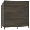 vidaXL Záhradná kôlňa antracitová 102x52x112 cm masívne jedľové drevo