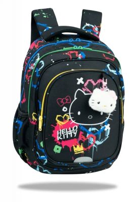 Školská taška Fast 40 cm Hello Kitty Neon Black