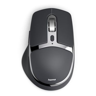HAMA WM-800, Bezdrôtová myš, BT/RF, šedá