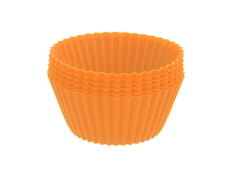 Forma na pečenie muffinov ORION 2,5x5,5cm Orange