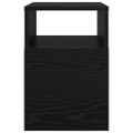 vidaXL Koncový stôl Čierny dub 30,5 x 30 x 45 cm Kompozitné drevo