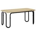 vidaXL Konferenčný stolík Dub sonoma 100 x 50 x 45 cm Kompozitné drevo