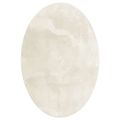vidaXL Koberec HUARTE Krémová 160 x 230 cm 100% polyester