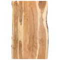 vidaXL Stolová doska, akáciový masív 100x(50-60)x3,8 cm