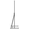 vidaXL Vešiak na oblečenie Čierna 62 x 48 x 158 cm Oceľ