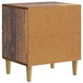 vidaXL Nočný stolík Staré drevo 43 x 34,5 x 48 cm Kompozitné drevo