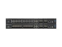 Prepínač - L3 - riadený - 24 x Gigabit SFP + 4 x kombinácia Gigabit SFP + 4 x 10 Gigabit SFP+ - Možno montovať do rozvádzača