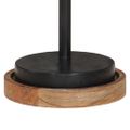 vidaXL Stolová lampa 25 W šmuhovaná modrá 18x18x60 cm E27