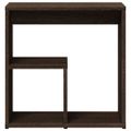 vidaXL Príručné stolíky 2 ks hnedý dub 50x30x50 cm kompozitné drevo
