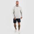 Mikina PRO Jumper Moon Grey - GymBeam, veľkosť L