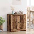 vidaXL Servírovacia skriňa 70 x 35,5 x 67,5 cm Staré drevo
