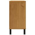 vidaXL Skrinka so zásuvkami FLAM 110x40x80 cm borovicový masív