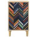 vidaXL Nočný stolík OMMEN 2 ks Dub sonoma 36 x 33 x 60 cm