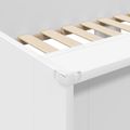 vidaXL Poschodová posteľ pre deti Biela 90 x 200 cm Kompozitné drevo