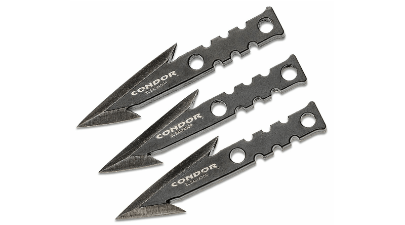 Condor CTK113-2.75HC POCKET PIKE FISHING SPEAR SET súprava rybárskych hrotov 3ks, nylonové puzdro