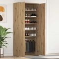 vidaXL Skriňa na topánky 80 x 39 x 178 cm Kompozitné drevo