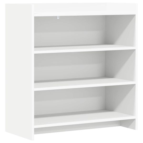 vidaXL Servírovacia skriňa Biela 75 x 36 x 80 cm Kompozitné drevo
