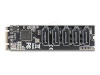 M.2 2280 Key B+M Controller na 5 x SATA