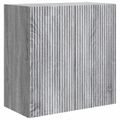 vidaXL Nástenná skrinka 59 x 31 x 60 cm Kompozitné drevo Sivý Sonoma