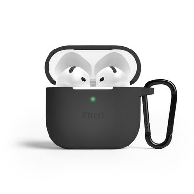 Etteri silikónové puzdro pre AirPods 4 čierne
