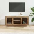 vidaXL TV skrinka 102 x 35 x 45 cm Remeselný dub Kompozitné drevo