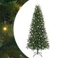 vidaXL Umelý vianočný stromček Zelená 240 cm PE a PVC