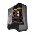 Počítačová skriňa Darkflash DY460 (čierna) + 4 ventilátory ARGB