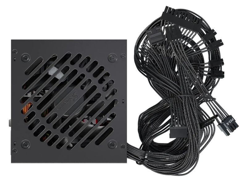 SEASONIC zdroj Core GC-650 / 650W / ATX3.1 / 120mm fan / 80PLUS Gold ATX zdroj, 650W, 80PLUS Gold, ATX 3.1, S2FC, 120mm ventilátor, pevné kabely, 5 let