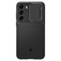 Púzdro Spigen Optik Armor pre Samsung Galaxy S23 čierna