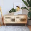 vidaXL Dvere skrinky mriežkový dizajn 2 ks 59,5x39,5 cm masív borovica