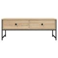 vidaXL Konferenčný stolík dub sonoma 101x49x39,5 cm kompozitné drevo