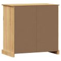 vidaXL Komoda so zásuvkami VIGO 78x40x75 cm borovicový masív