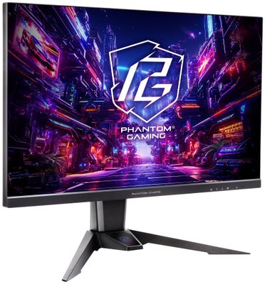 Phantom Gaming by Asrock monitor PG27QFT2A 27"/IPS/2560x1440/180Hz/400cd/m2/1ms/2xHDMI/DP/AMD FreeSync/výškovo nast. LED monitor, herný, 27", IPS, 2560×1440, 16:9, 180Hz, 1ms, 400cd/m2, 1000:1, 2× HDMI, DisplayPort, repro, Wi-Fi anténa, čierny