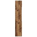 vidaXL Úložný kabinet so policami Staré drevo 70 x 42,5 x 225 cm