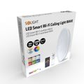 LED SMART WIFI stropné svetlo Solight WO792 Wave RGB