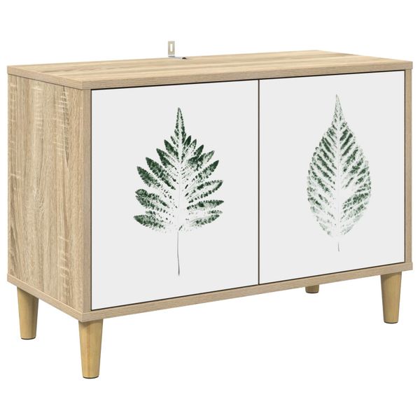 vidaXL TV skrinka HANAU 69 x 33 x 50 cm Sonoma Kompozitné drevo