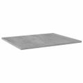 vidaXL Prídavné police 8 ks, betónovo sivé 60x50x1,5 cm, drevotrieska