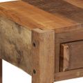 vidaXL Konzolový stôl Hnedá 107 x 33 x 76 cm Masívne obnovené drevo