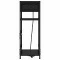 vidaXL Nočný stolík Čierny dub 40 x 27 x 76 cm Kompozitné drevo