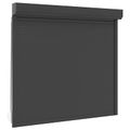vidaXL Rolety Antracit 160 x 150 cm Hliník a polyuretán
