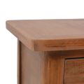 vidaXL Nočný stolík z jedľového dreva 40x29x68 cm hnedý