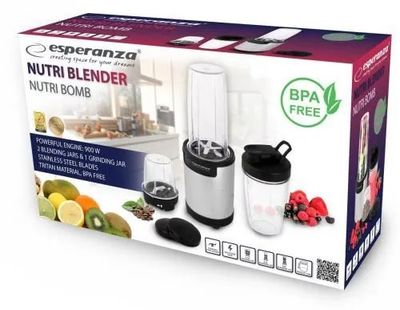 Stolný mixér Esperanza NUTRI BOMB 9v1, 900W Stolní mixér Esperanza NUTRI BOMB 9v1, 900W