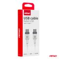 Kábel 'USB-C na USB-C 60W 200cm FullLINK AMIO-03909