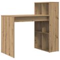 vidaXL Stôl Remeselný dub Kompozitné drevo 108 x 55 x 103.5 cm