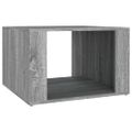 vidaXL Nočný stolík sivý sonoma 57x55x36 cm spracované drevo