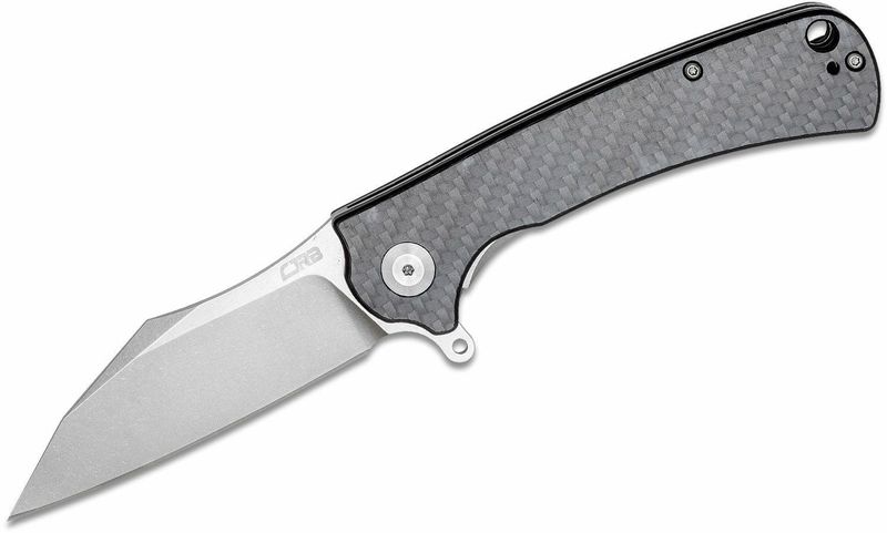 CJRB J1901-CF Talla Carbon Fiber vreckový nôž 8,7 cm, šedá, uhlíkové vlákno
