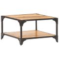 vidaXL Konferenčný stolík z mangovníkového dreva 60x60x35 cm